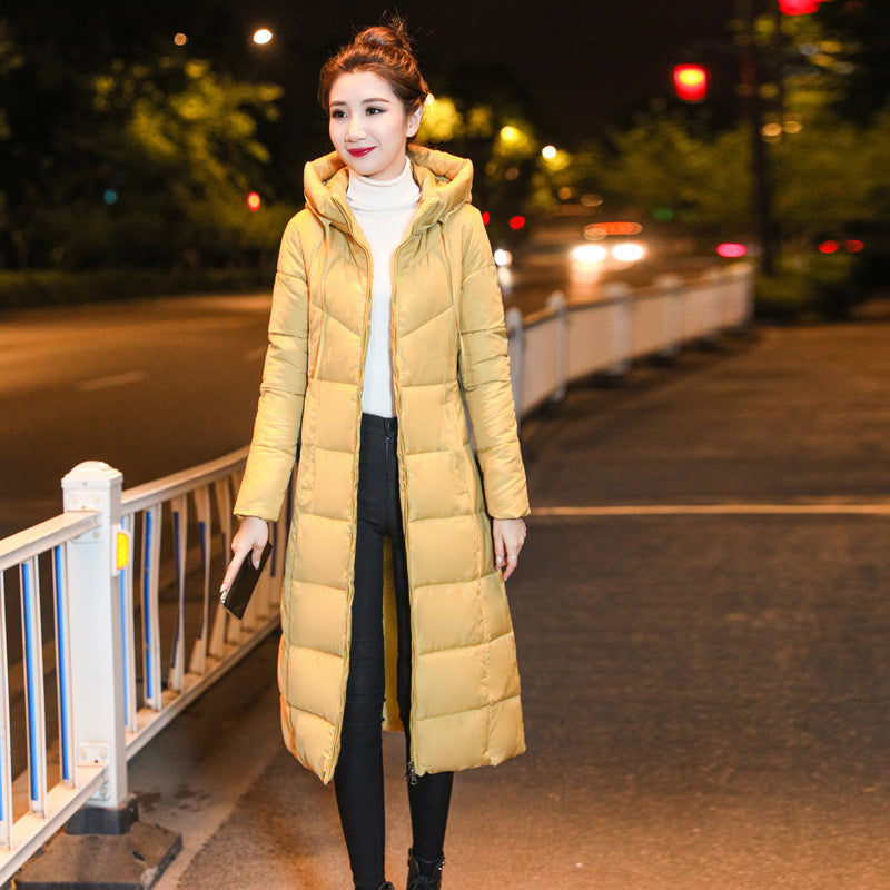 Women's winter mid length Cotton-padded Jackets