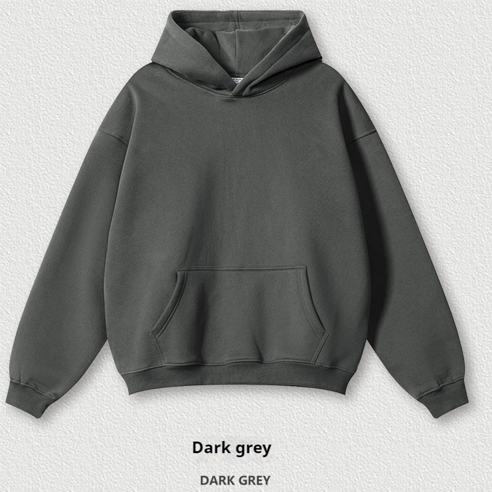 Casual Basic Style Hooded Sweatshirt And Sweatpants Sports Men