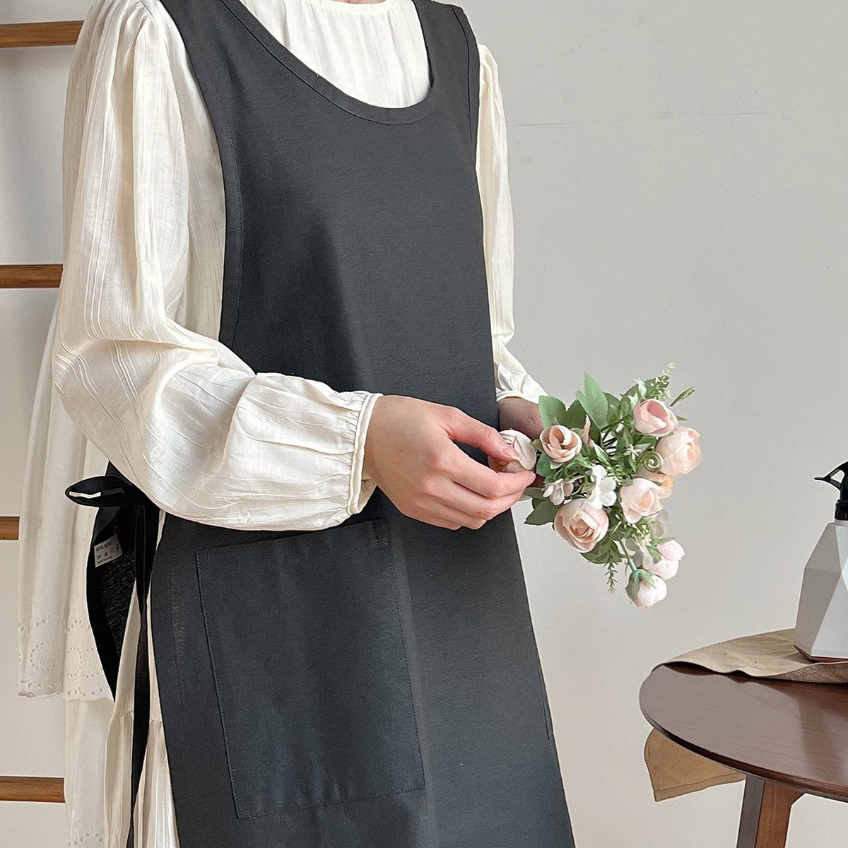 Household Cotton And Linen Waterproof Apron