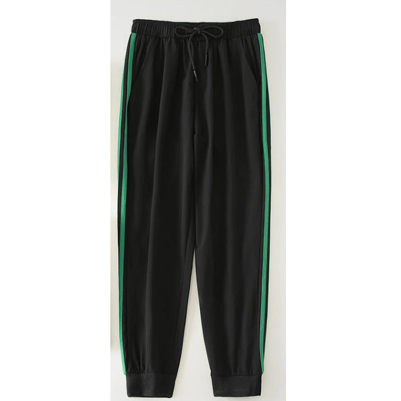 Loose Tappered Sports Men Quick-dry Casual