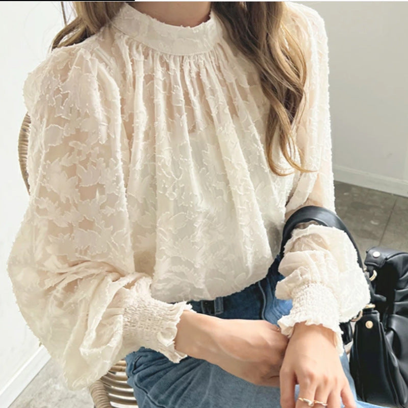 Lace Top Sun Protection Shirt