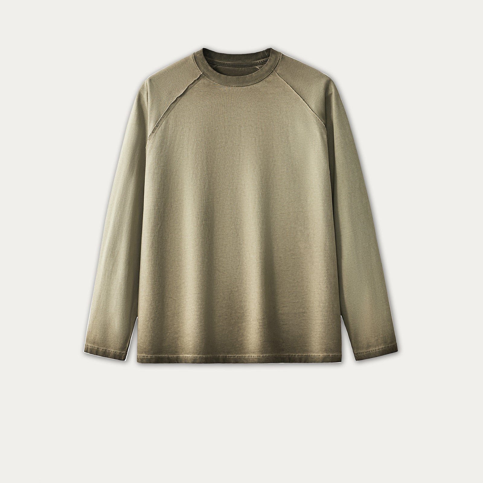 Long Sleeve Men's Europe And America Cross Border Solid Color Clothes Distressed