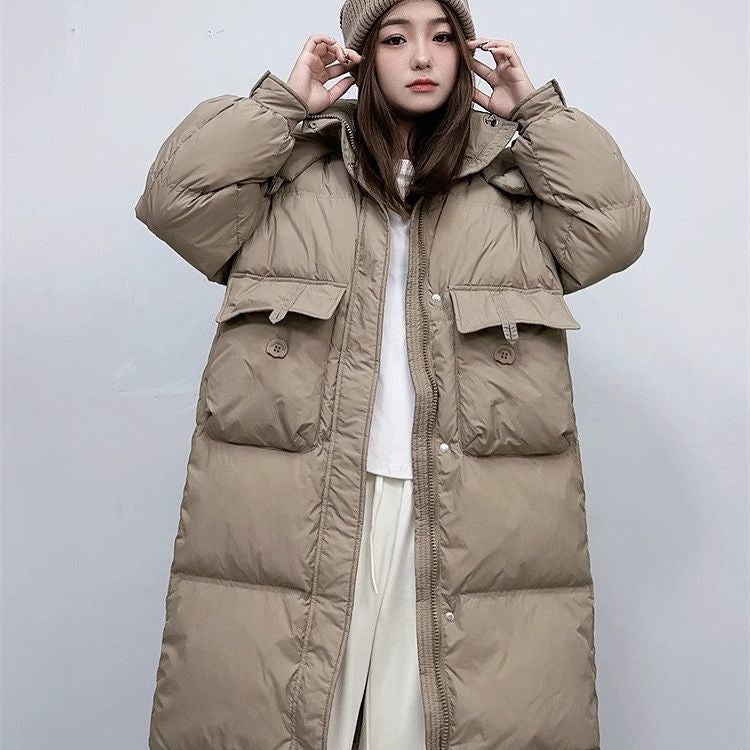 Jacket High-grade Thick Women's Long Section