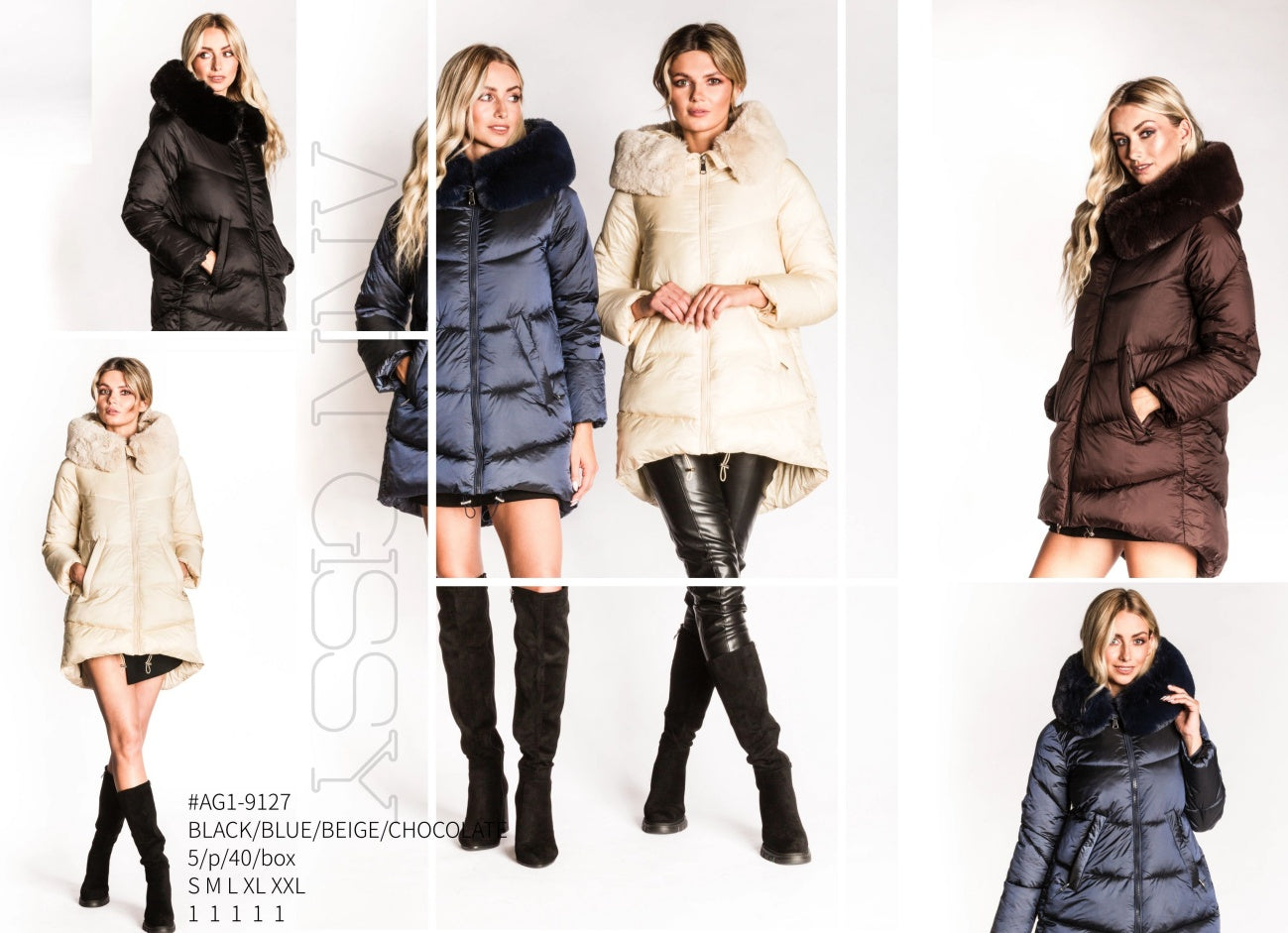 women mid length hooded jacket