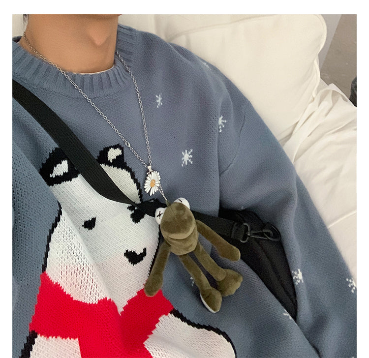 Sweater Loose Oversize Trend All-match Sweater for women and men