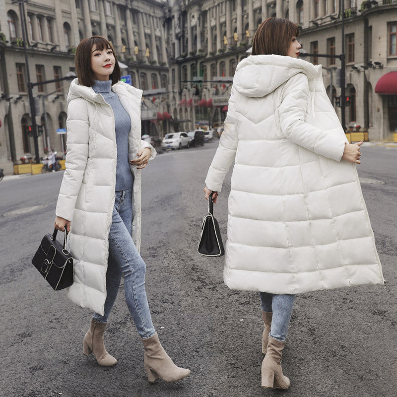 Women's winter mid length Cotton-padded Jackets