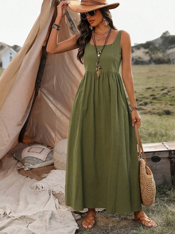 Fashionable And Casual Women's Short Sleeved Dress