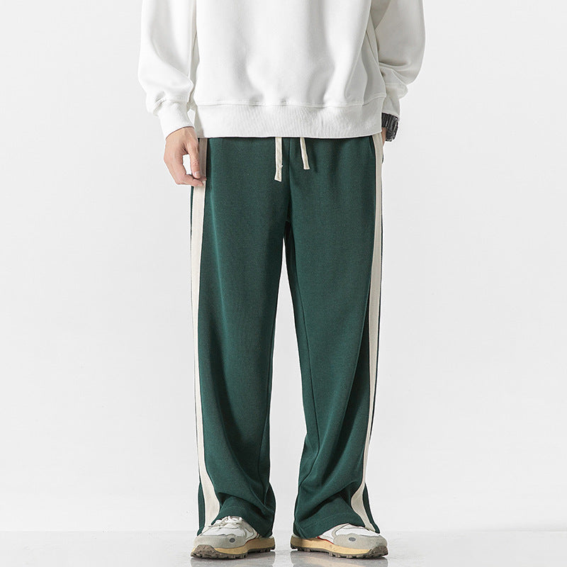 Casual Pants Men's Thin Striped Trousers for men