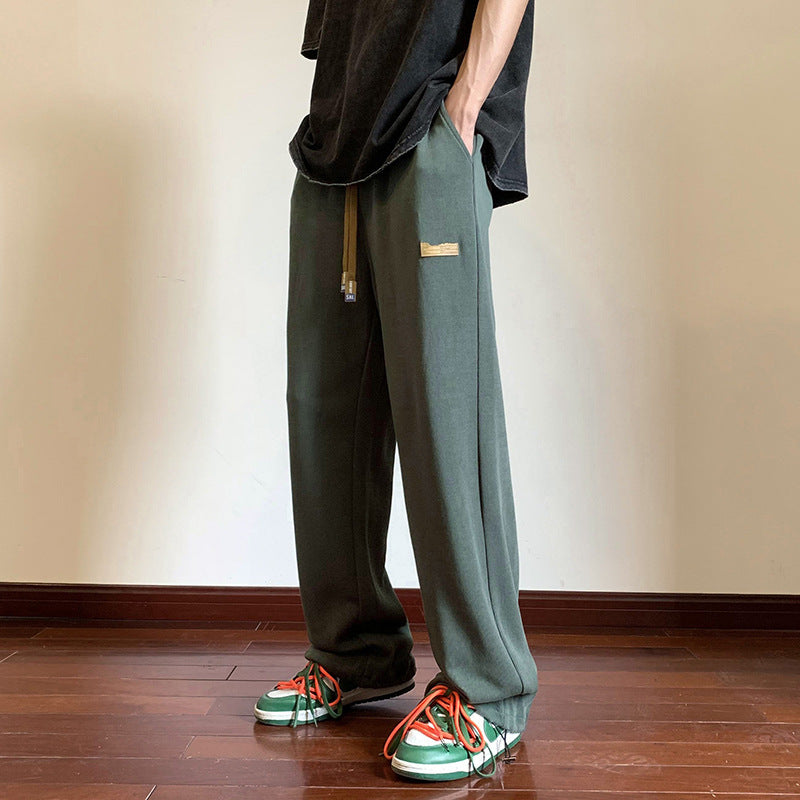 Oversize Trend Wide Leg Casual Suit Pants for men