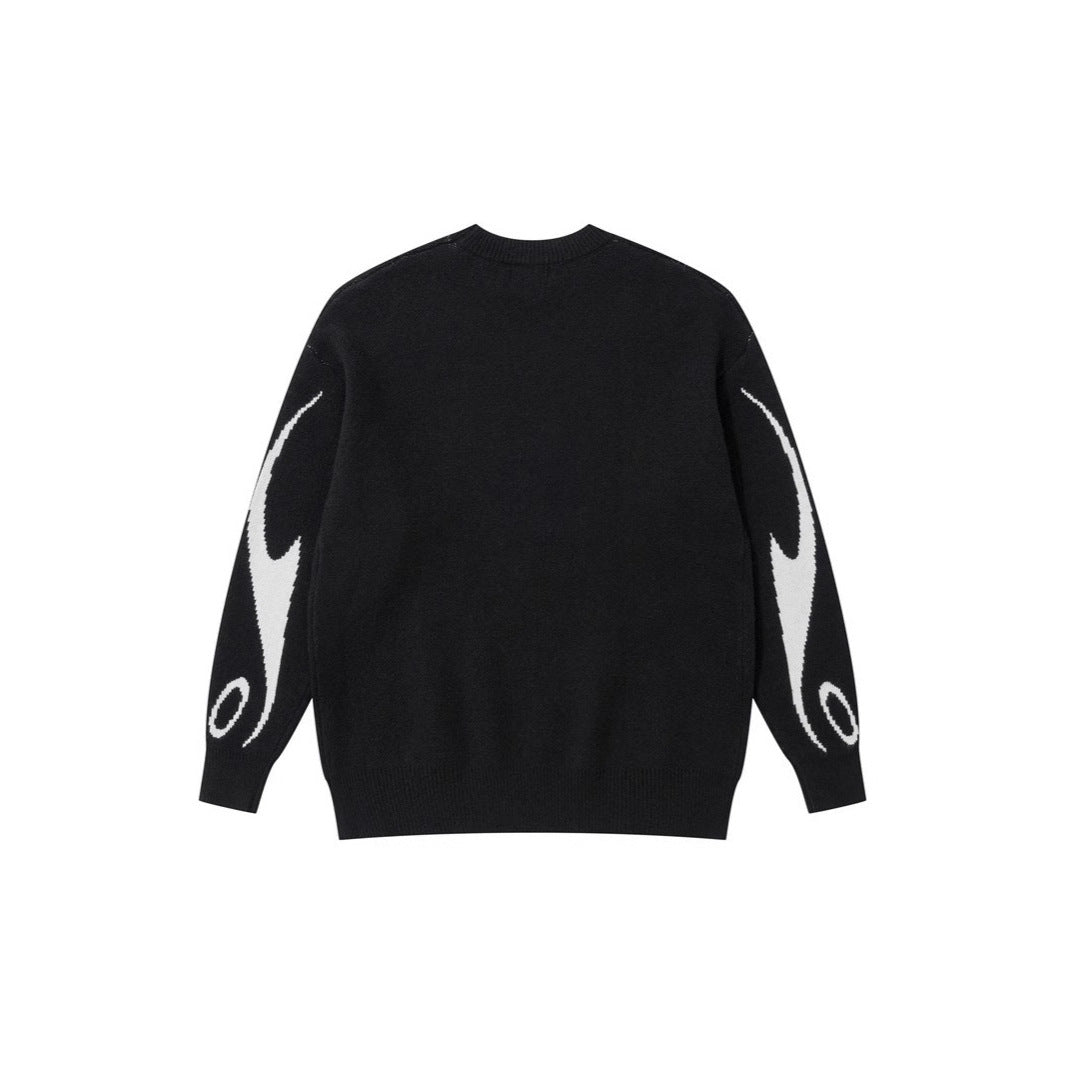 American-style Casual Loose-fitting Unisex Sweater for men