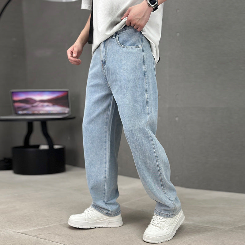 Retro Maillard All-Matching Casual Trousers for men
