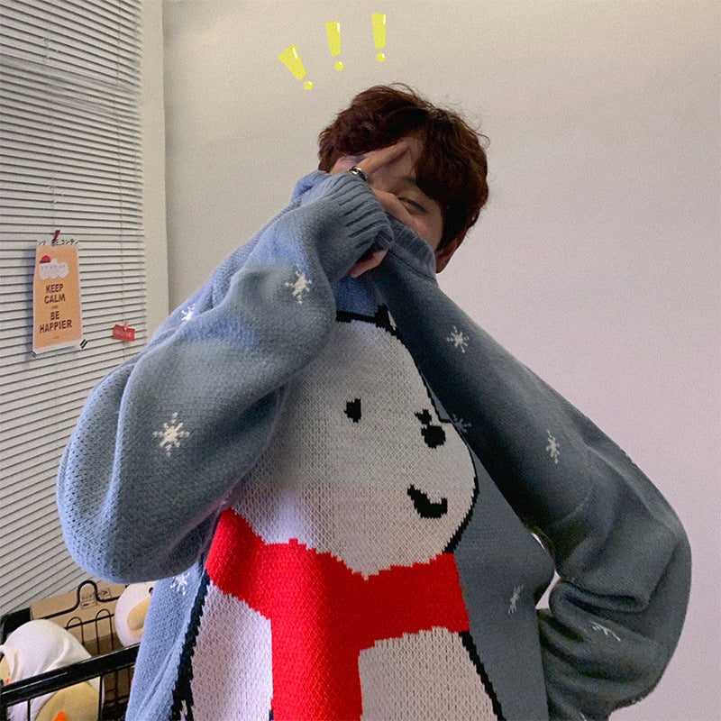 Sweater Loose Oversize Trend All-match Sweater for women and men