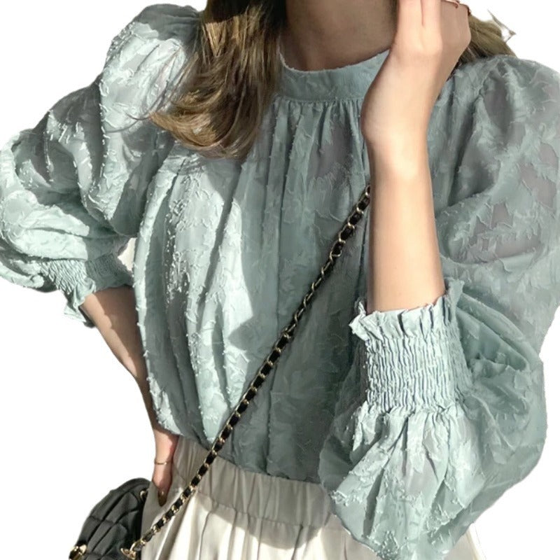 Lace Top Sun Protection Shirt