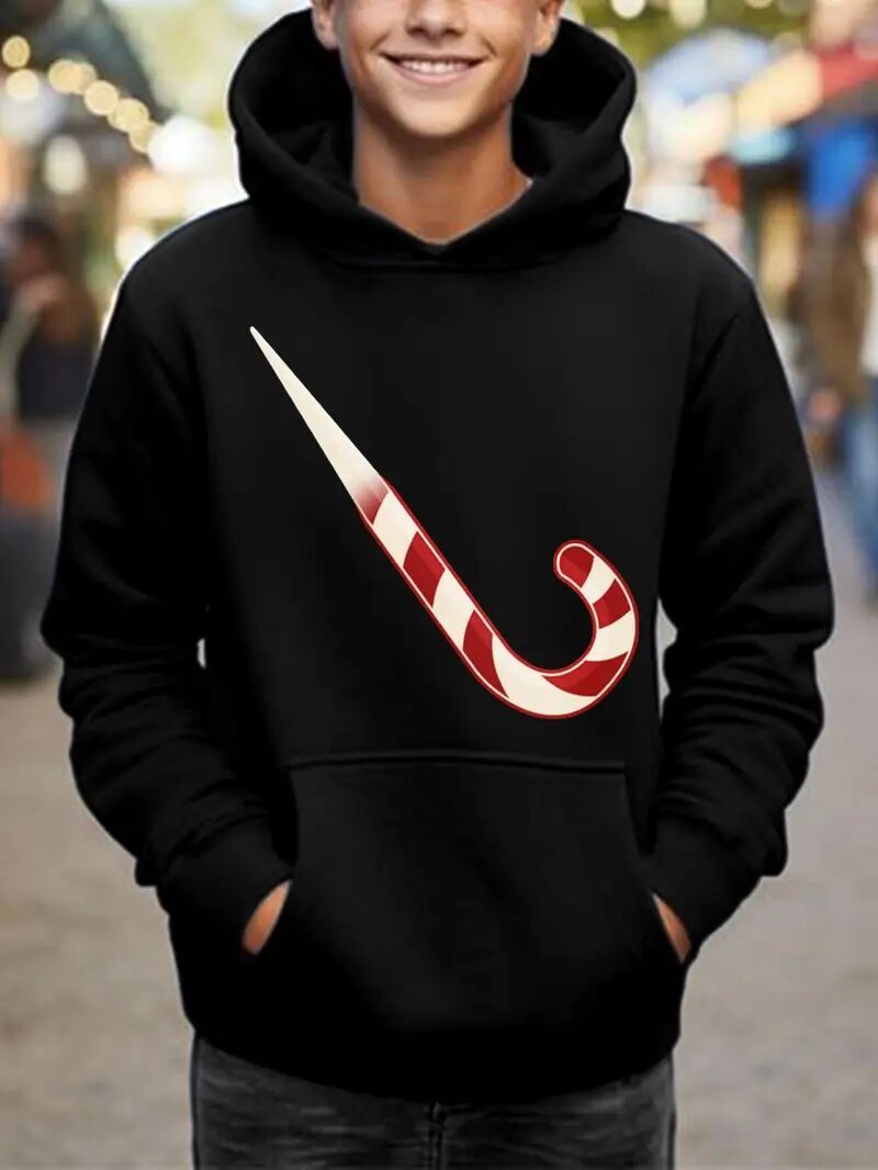 Men's Printed Hooded Sweatshirt