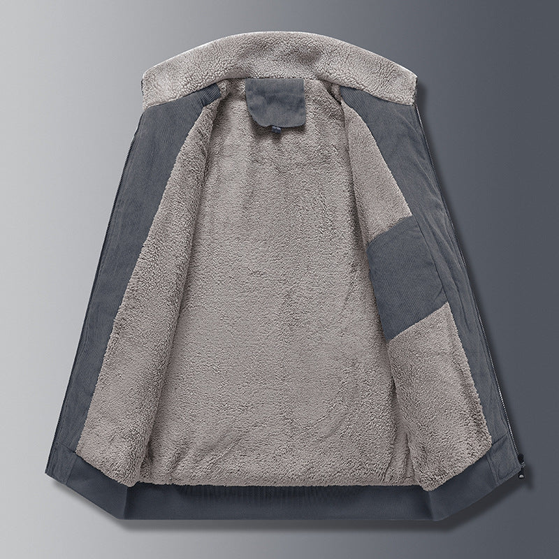 Fashion Casual Loose Men's Cotton-padded Coat