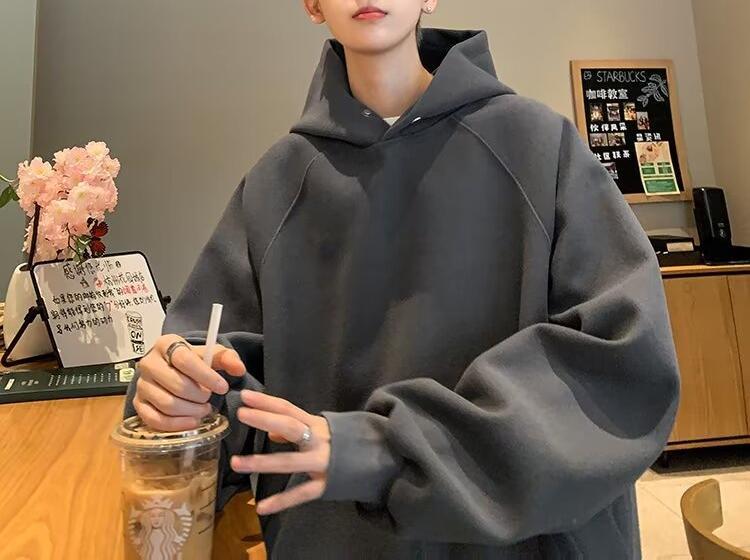 Hooded Sweater Men's High Street Fashion Brand