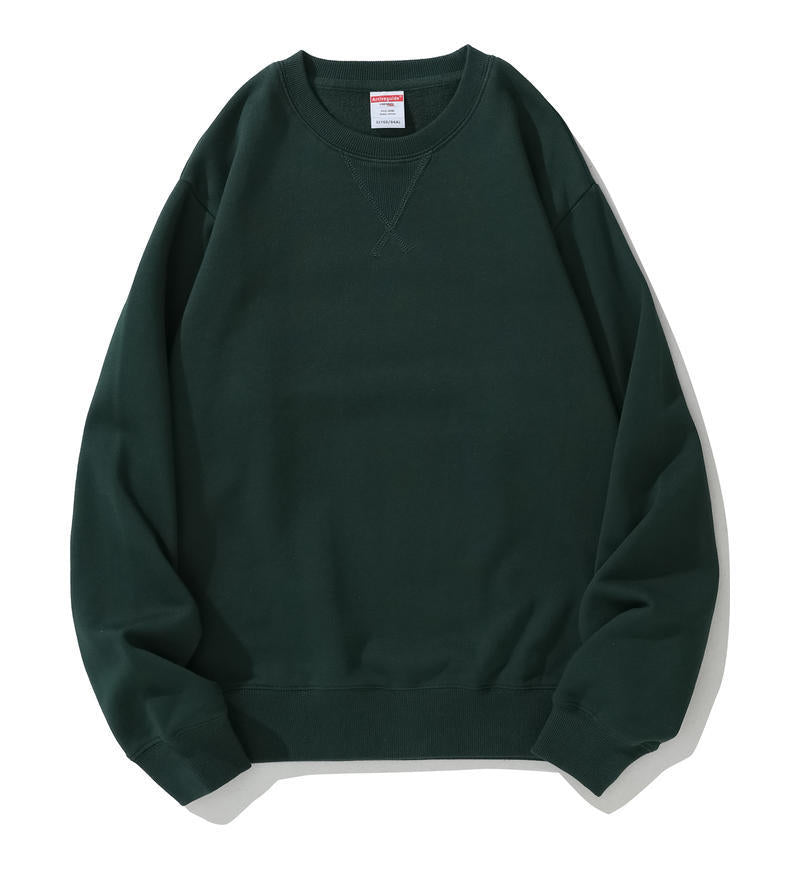 Men's Fashion Cotton Terry Round Neck Sweater