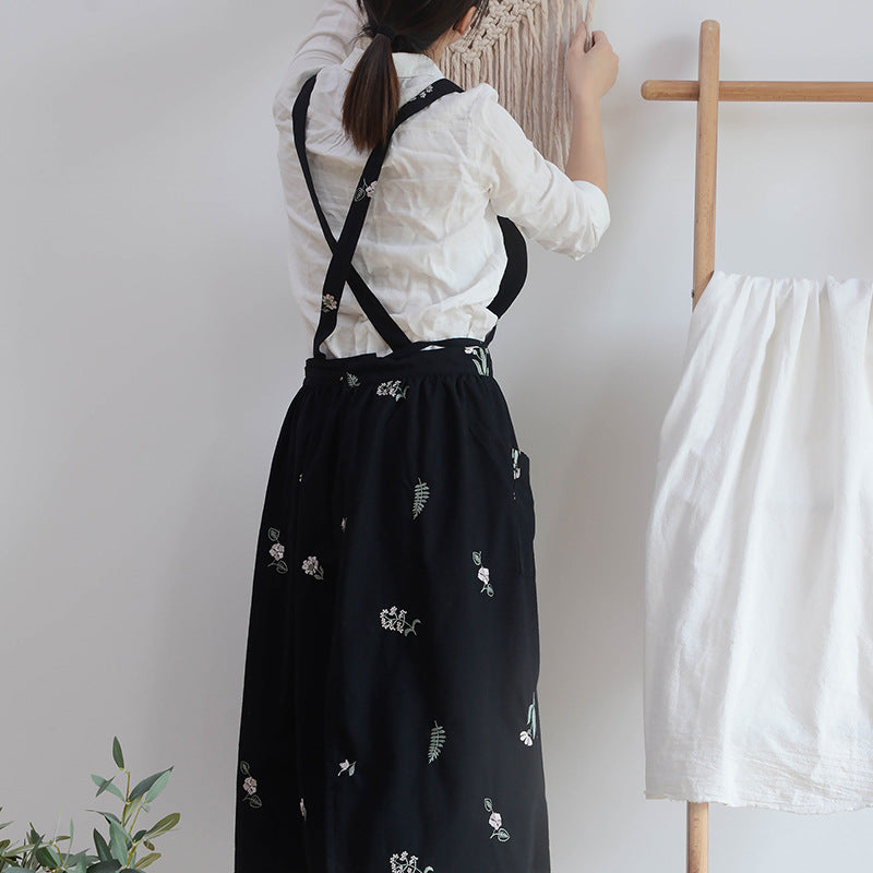 Household Cotton And Linen Waterproof Apron