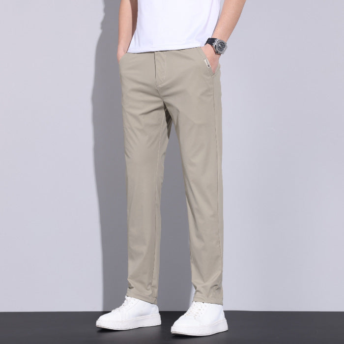 High Elastic Ice Silk Quick-drying Pants for men