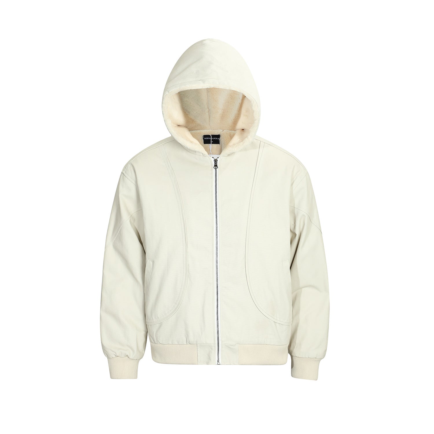 Retro Pure Color Warm Keeping Cotton-padded Jacket