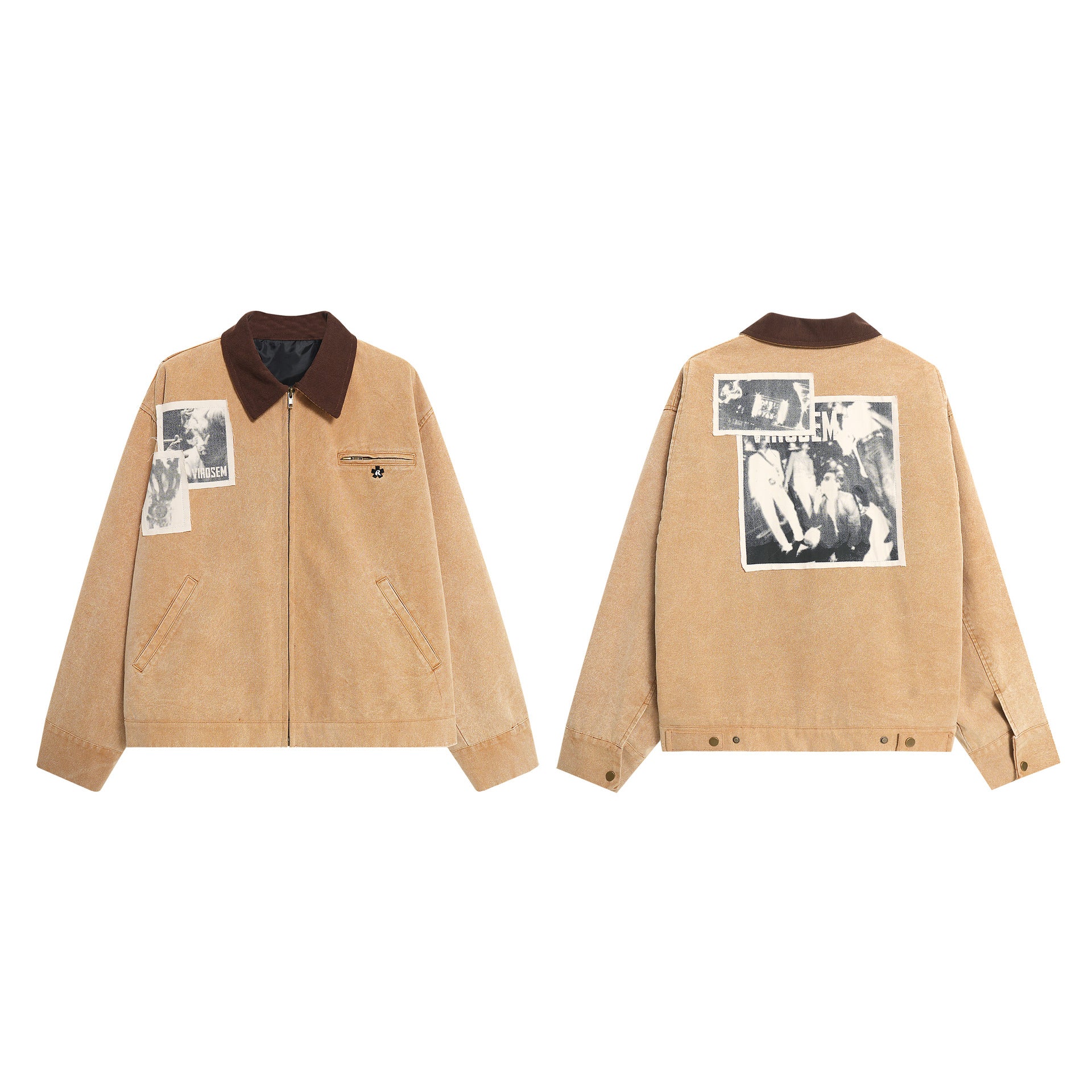 Men's American Retro Loose Jacket Coat