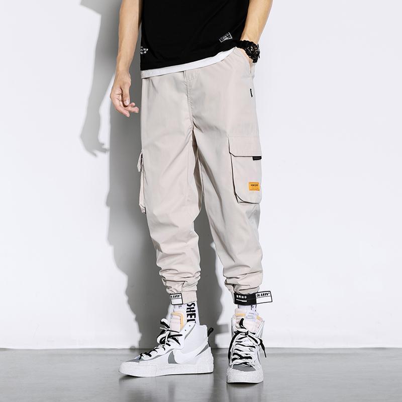 Loose Cropped Harem Pants Ankle-banded Versatile I Casual Pants for men