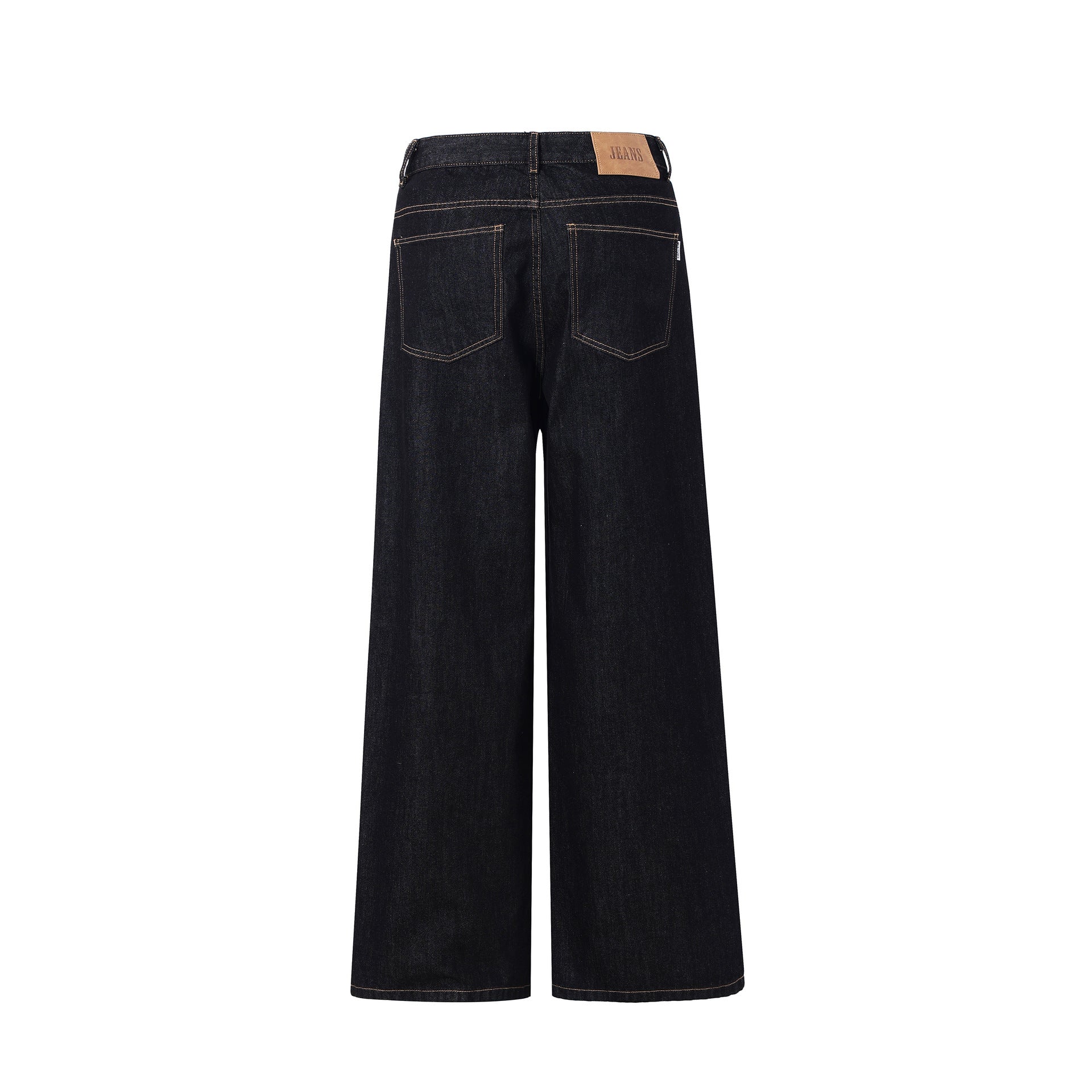 Wear-resistant Loose Straight Casual Wide-leg Neutral Jeans for men