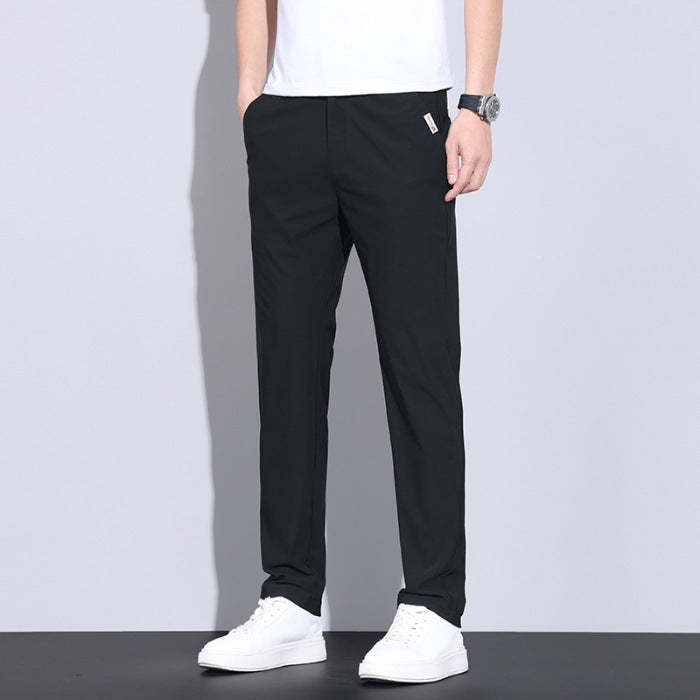 High Elastic Ice Silk Quick-drying Pants for men