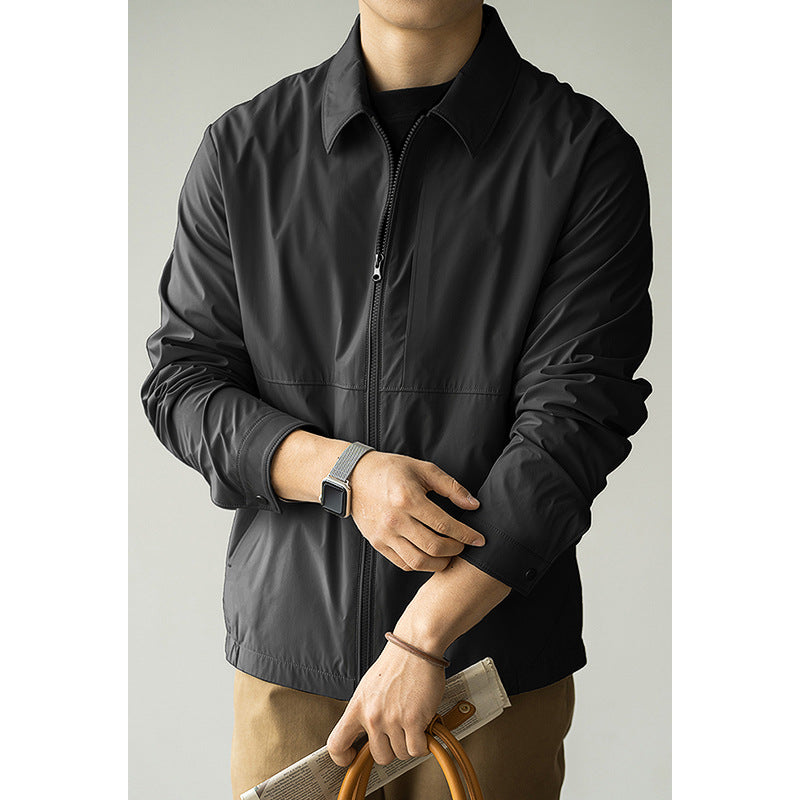 Lapel Workwear Jacket Boys Spring Leisure Coat