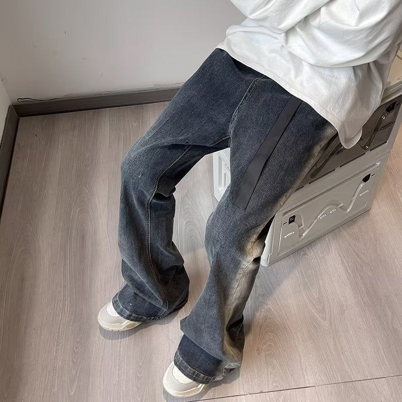 Men's Loose Trousers Cotton High Street