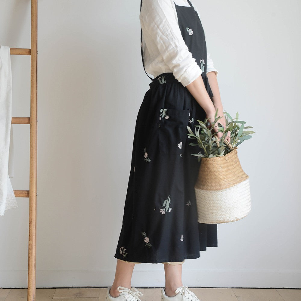 Household Cotton And Linen Waterproof Apron