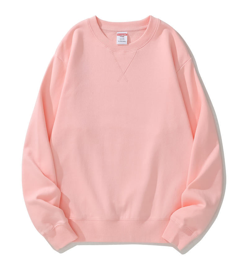 Men's Fashion Cotton Terry Round Neck Sweater