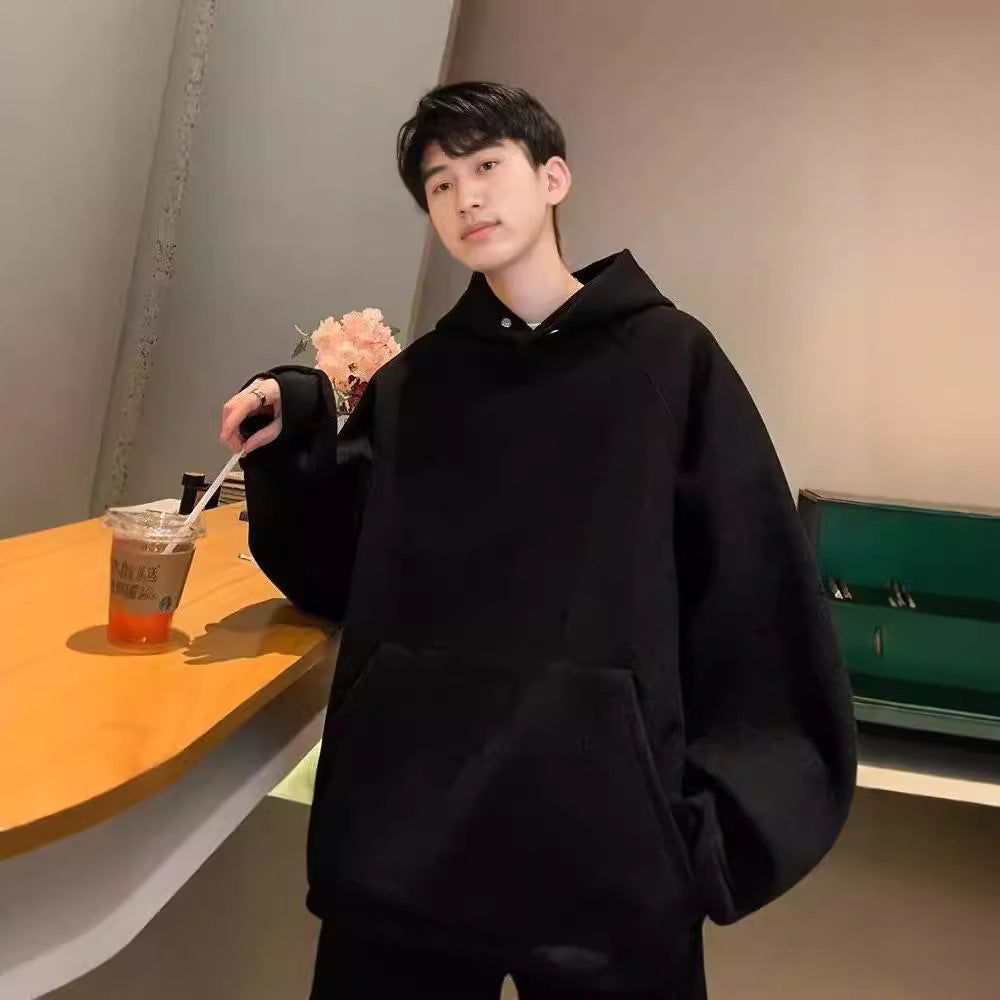 Hooded Sweater Men's High Street Fashion Brand