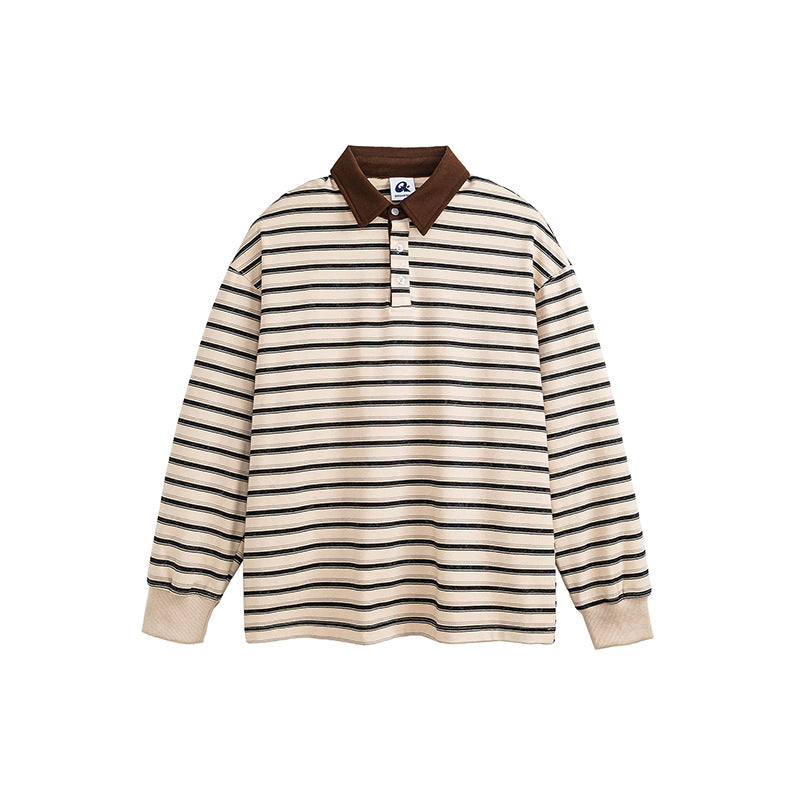 Color Matching Long Sleeve Spring Men's And Women's Sweater