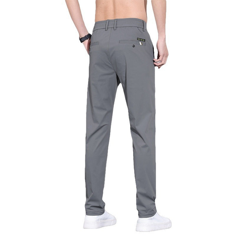 High Elastic Ice Silk Quick-drying Pants for men