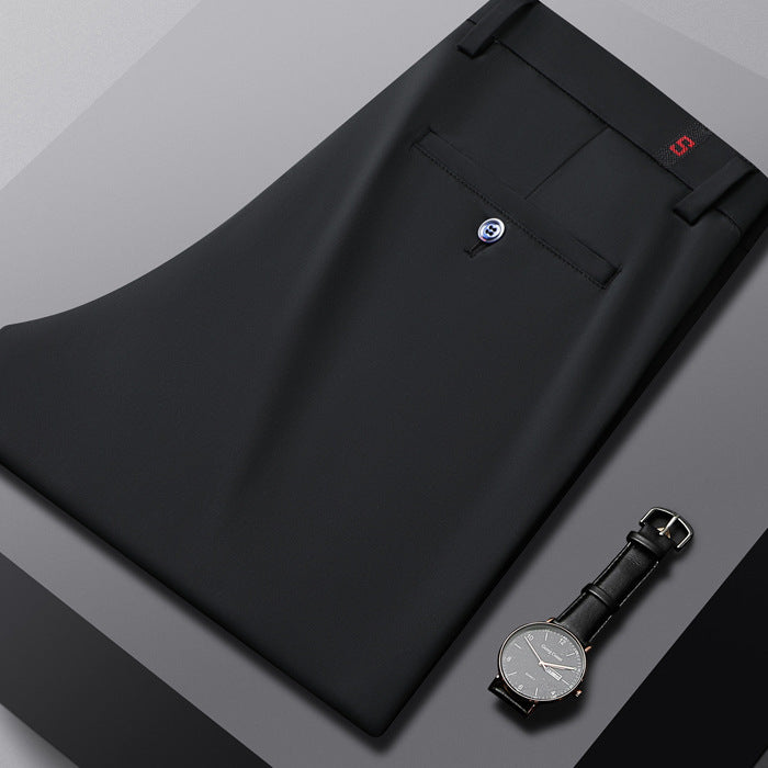 Fashion Personality Tencel Business Casual Pants Men