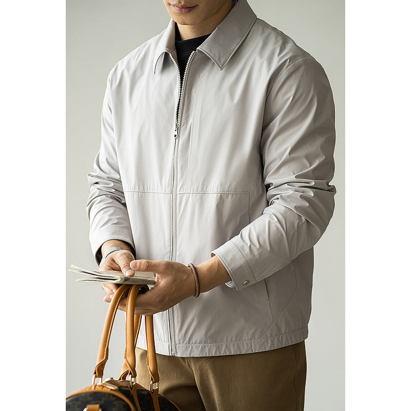 Lapel Workwear Jacket Boys Spring Leisure Coat