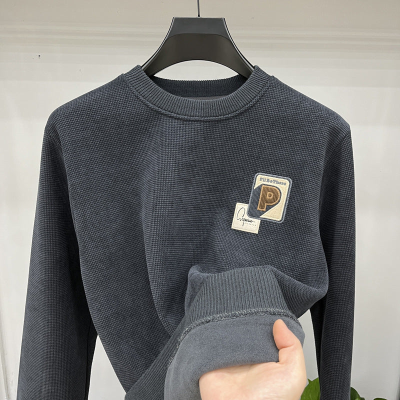 Men's Fashionable Loose All-match Warm Hoodie