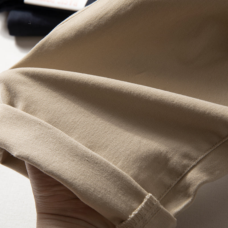 Micro Stretch Men's Casual Pants Slim Fit