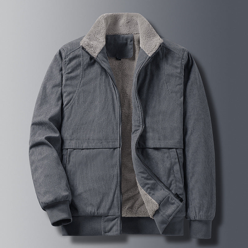 Fashion Casual Loose Men's Cotton-padded Coat