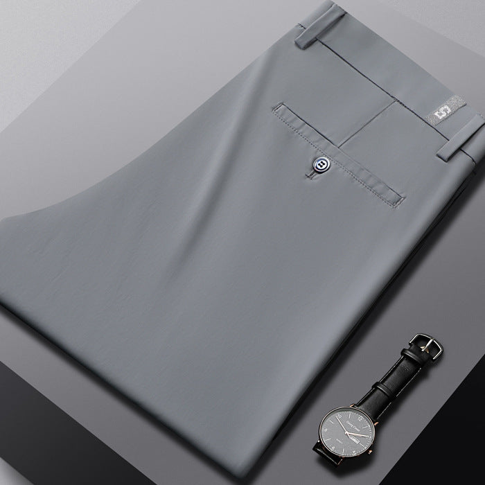 Fashion Personality Tencel Business Casual Pants Men