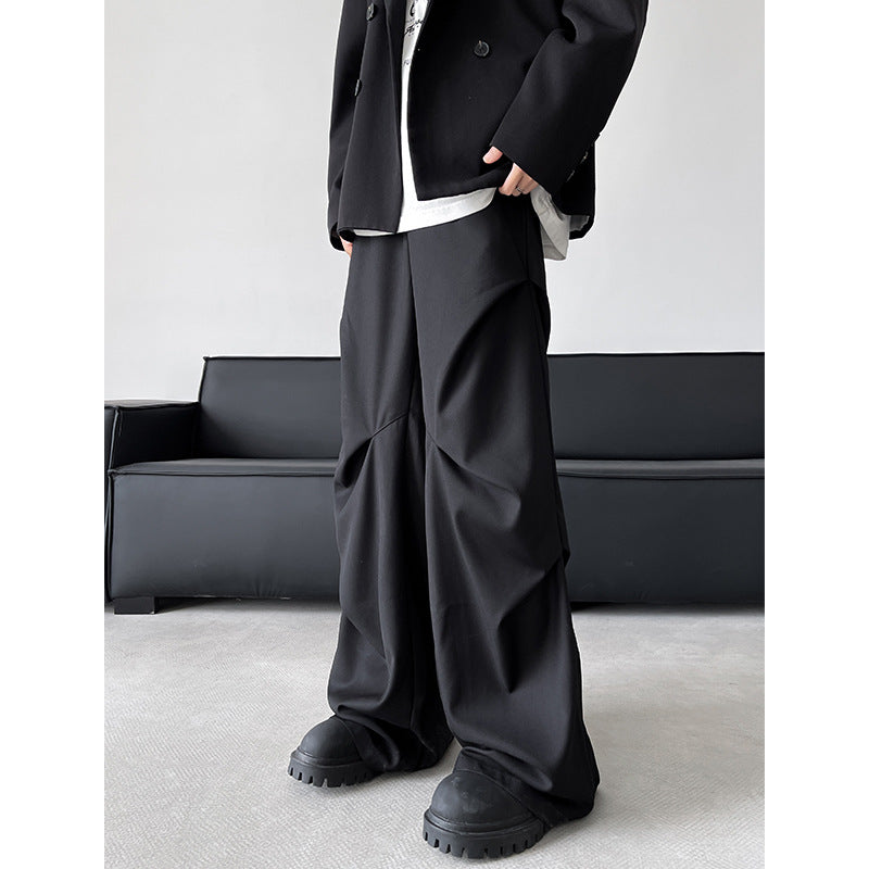 Slim Fit Loose Casual Suit Pants for men