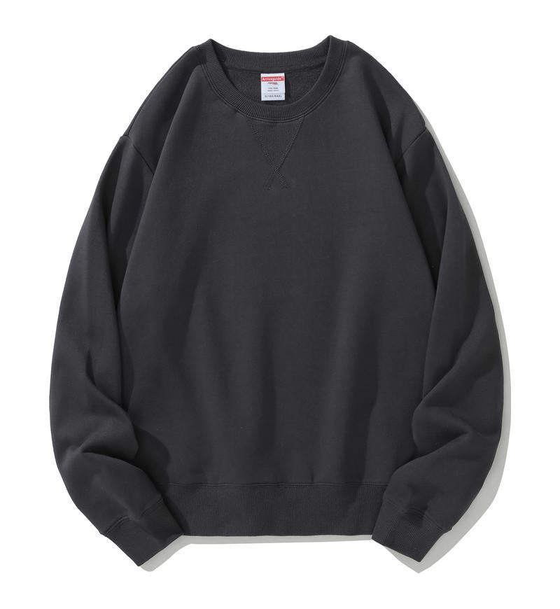 Men's Fashion Cotton Terry Round Neck Sweater