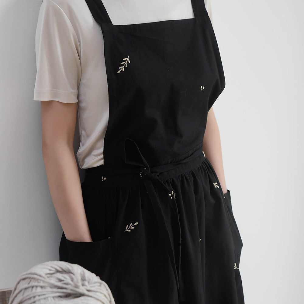 Household Cotton And Linen Waterproof Apron