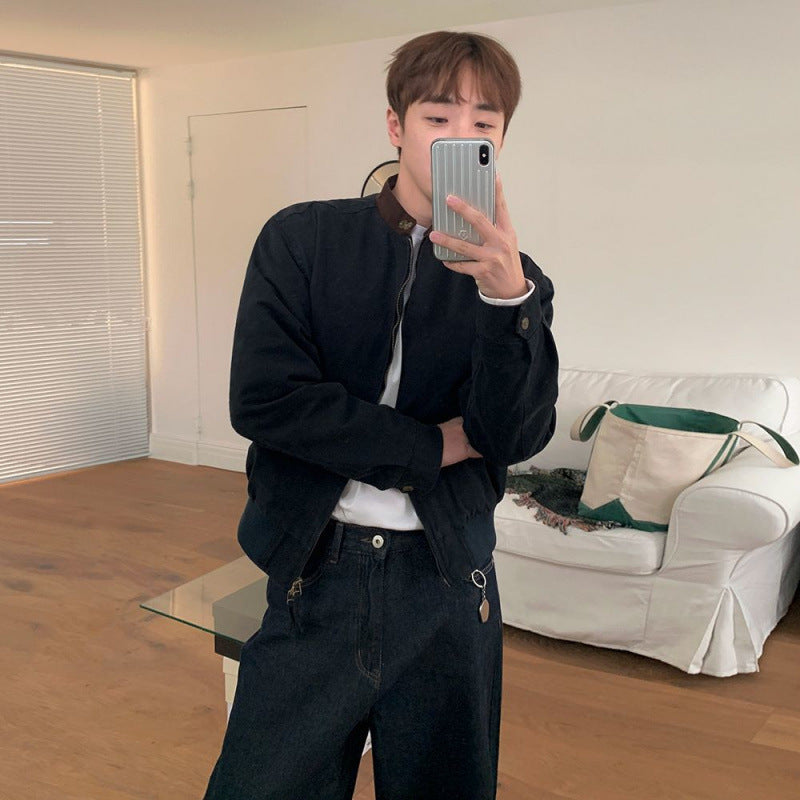 Men's Fashion Spring Loose Casual Jacket