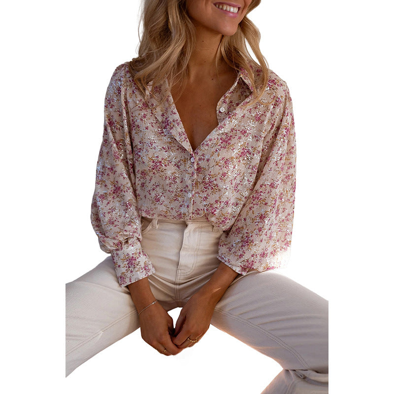 Fashion Single Row Multi-Buckle Shirt for Women