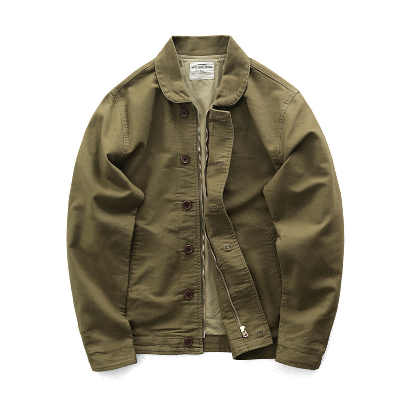 Retro Loose Casual Deck Serving Jacket Men