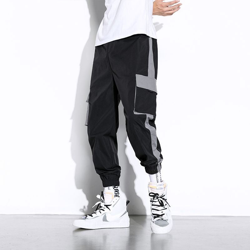 Loose Cropped Harem Pants Ankle-banded Versatile I Casual Pants for men
