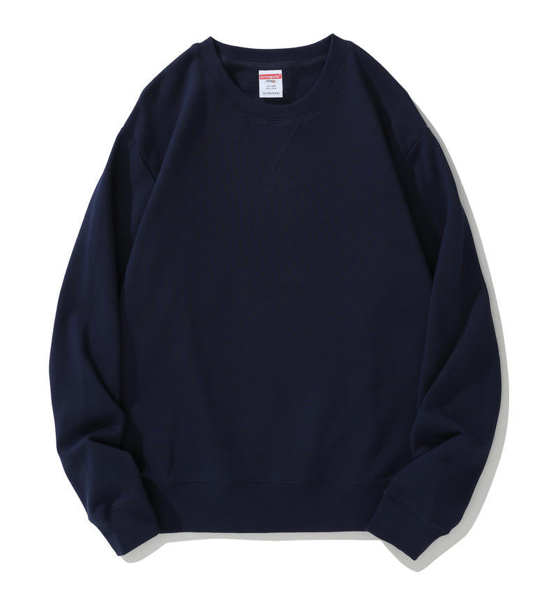 Men's Fashion Cotton Terry Round Neck Sweater