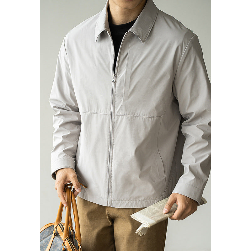 Lapel Workwear Jacket Boys Spring Leisure Coat